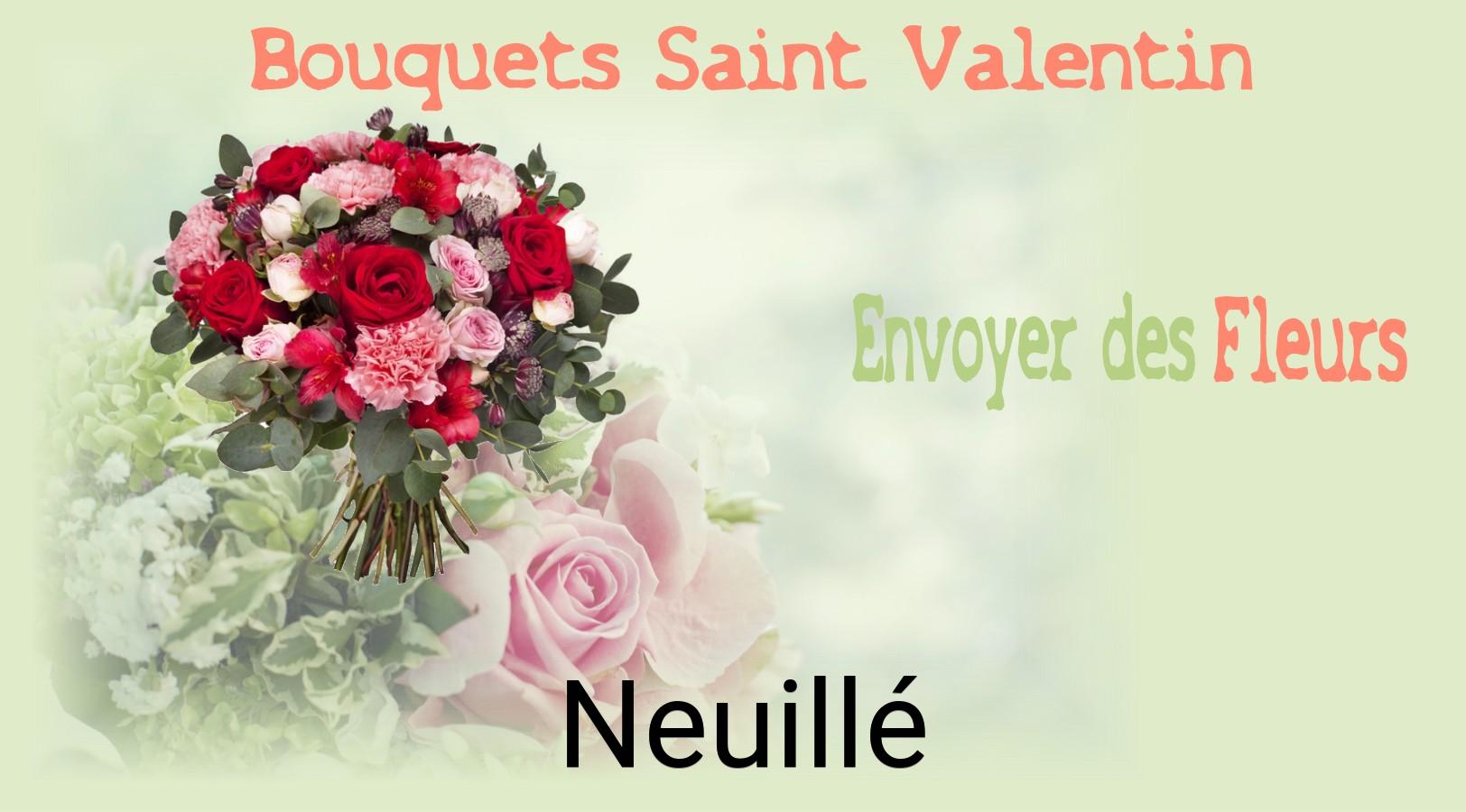 Roses de Saint-Valentin livrées à Neuillé